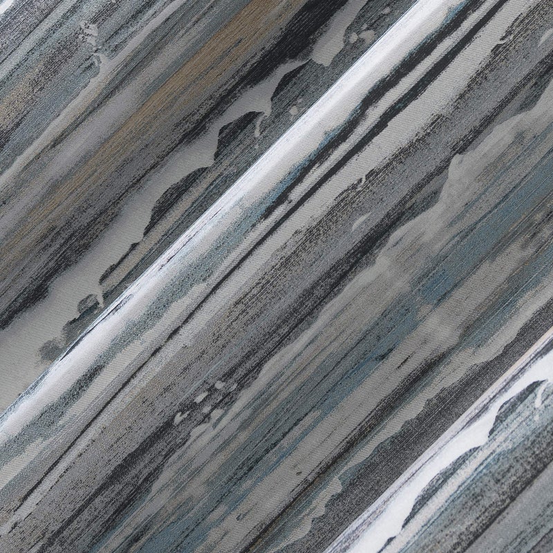 Sun Zero Artifact Abstract Painting Blackout Grommet Curtain Panel, 40" x 84", Blue - Image 3